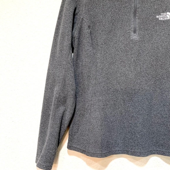 The North Face Women Fleece Pullover Half Zip Grey Small - Picture 13 of 15